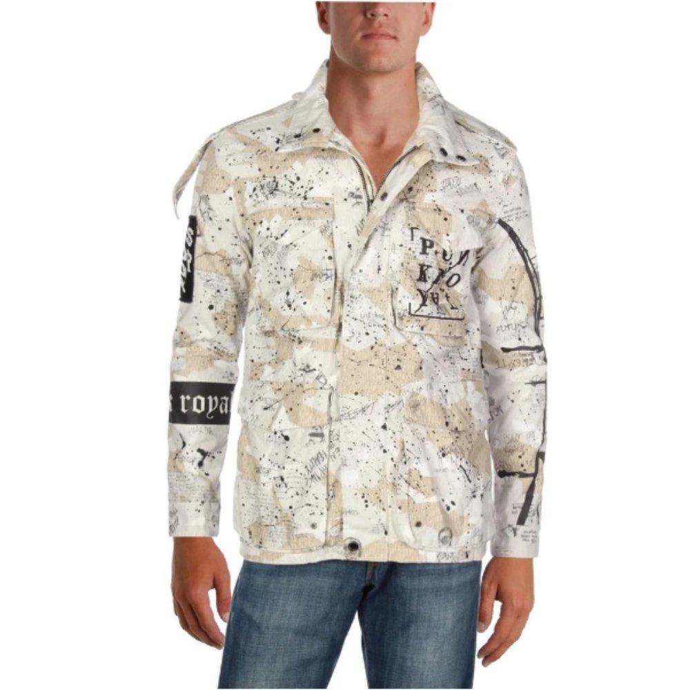 Punk Royal Men's Field Coat Lightweight M